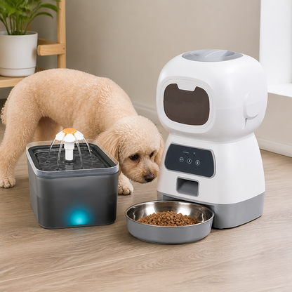 Ortekor WiFi App-Controlled & Portion-Control Automatic Pet Feeder (Removable Hopper)