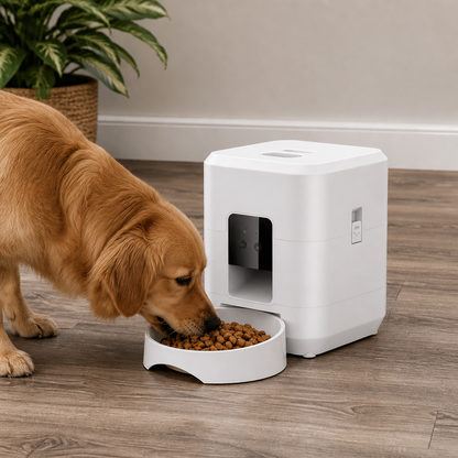 Ortekor WiFi App-Controlled & Portion-Control Automatic Pet Feeder (Removable Hopper)