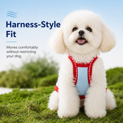 Ortekor Dog Cooling Vest and Sun Hat Set – Keep your dog cool and comfortable during hot summer walks.