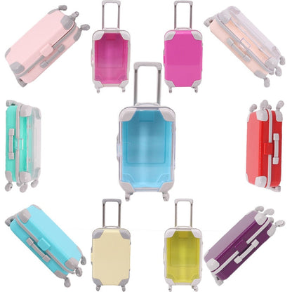 Doll Travel Suitcase | Lightweight 18-Inch Accessory with Adjustable Handle | Perfect for Imaginative Play