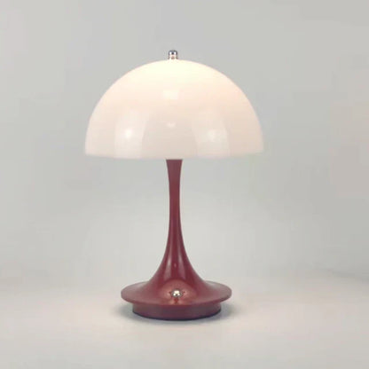 Rechargeable Cordless LED Table Lamp with Dimmer – Portable Metal Desk Light for Bedroom, Office & Patio – 10-Hour Battery Life