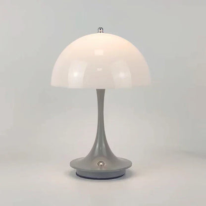 Rechargeable Cordless LED Table Lamp with Dimmer – Portable Metal Desk Light for Bedroom, Office & Patio – 10-Hour Battery Life