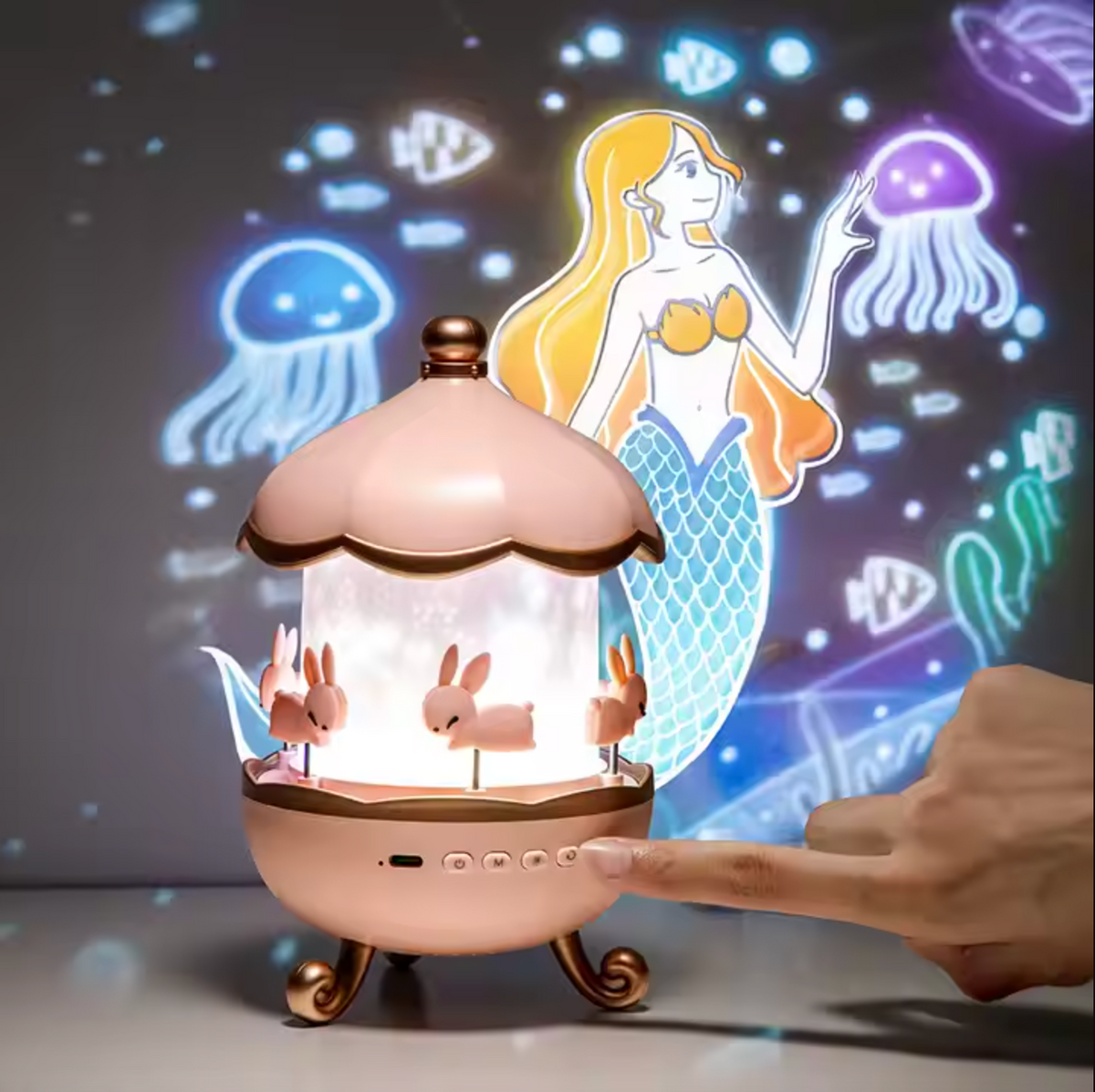 DreamTwirl™ - Projector Night Light