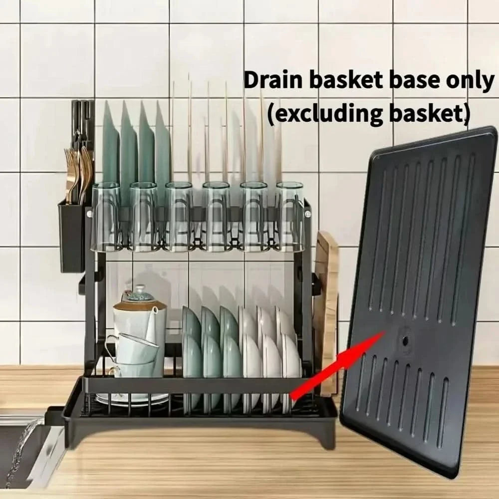 DRAINLIVA – Heavy-Duty Sink Base with Drain Board Organizer