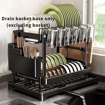 DRAINLIVA – Heavy-Duty Sink Base with Drain Board Organizer