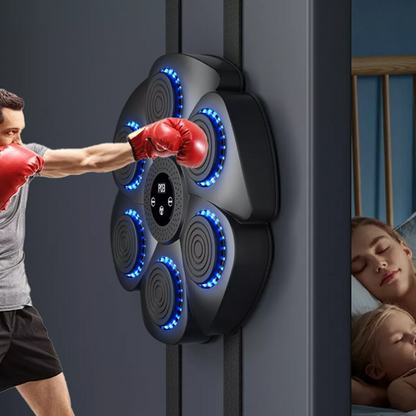 Dynamic Boxing Pad | Interactive Punching Pad with Rhythm Guidance | Enhance Coordination and Cardio Workouts