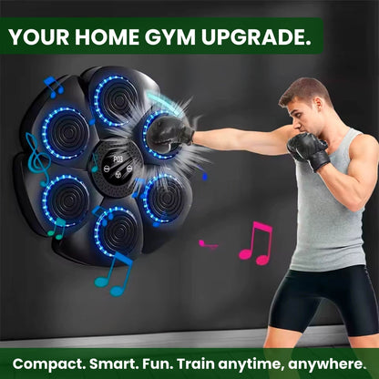 Boxing Pad with Rhythm Guidance, Interactive Music Boxing Machine for Home Workout, Punching Pad for Cardio Workouts