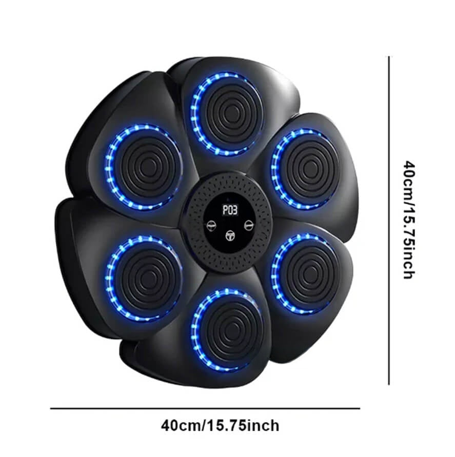 Boxing Pad with Rhythm Guidance, Interactive Music Boxing Machine for Home Workout, Punching Pad for Cardio Workouts