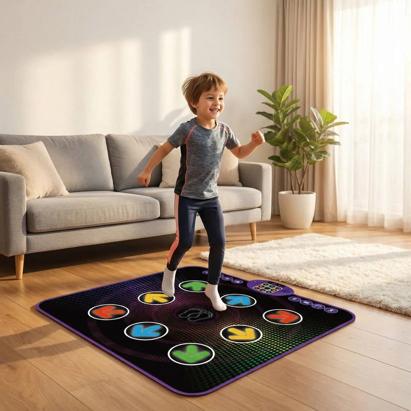 Dynamic Dance Pad | Interactive Activity Mat with Light-Up Squares | Engaging Fun for Kids Aged 3-12