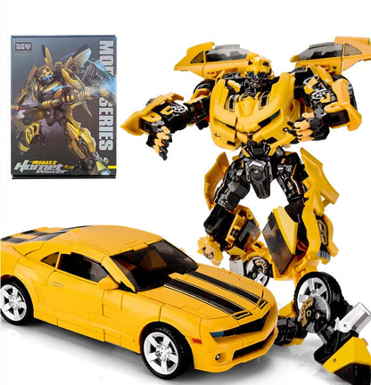 Dynamic Transformer Robot Toy Figure with Remote Control & Accessories | 6.5 Inch Interactive Model for Action Play