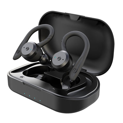 Waterproof Wireless Earbuds for Swimming & Running, 20-Hour Battery, IPX7 Sport Headphones with Bluetooth 5.0, Secure-Fit Earphones for