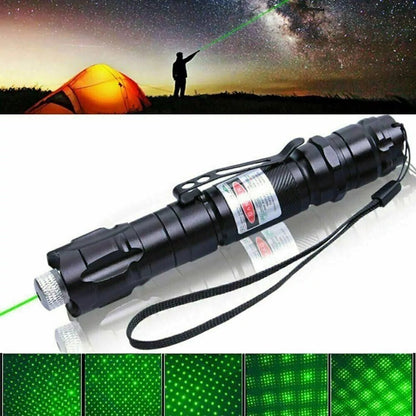 Laser Pointer USB Rechargeable, High Power Green Laser Pointer with 532nm Beam, Astronomy Tool for Presentations