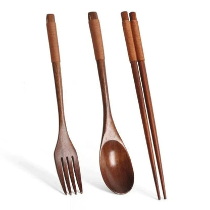 MEALFLOW – Portable Spoon Fork Chopsticks Set for Convenient Dining