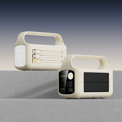 EcoSound | Portable Solar Speaker with LED Light & USB Charging | Ideal for Outdoor Adventures