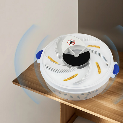 EcoTrappe | Electric Fly Catcher with LED Light & USB Power | Natural Solution for a Fly-Free Home