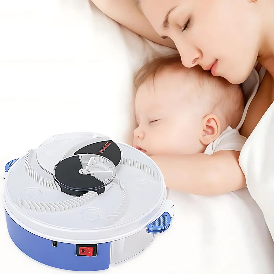 EcoTrappe | Electric Fly Catcher with LED Light & USB Power | Natural Solution for a Fly-Free Home