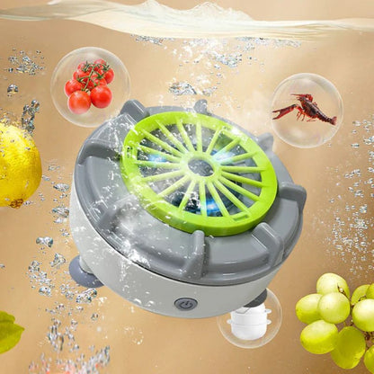 EcoWash | Portable Fruit & Vegetable Washing Machine with Vortex Cleaning Technology | Safe and Hygienic for Healthy Eating