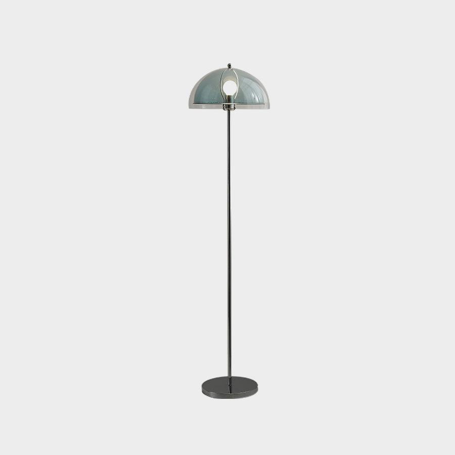 Standing Light with Dual-Layer Acrylic Diffuser 61 Inches Tall for Bedroom Office Chrome Metal Base Ambient Task Lighting Dimmable Compatibl