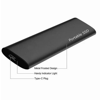 4TB External Hard Drive USB-C Portable Storage for PC, Mac & Android | High-Speed Data Backup for Laptop, Tablet & Smartphone | Plug and