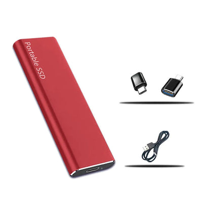 Portable External Hard Drive 4TB USB-C for PC Mac Android Storage Backup