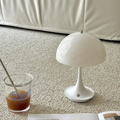 Electaura | Cordless LED Table Lamp with Adjustable Brightness | Scandinavian Minimalist Design for Versatile Lighting