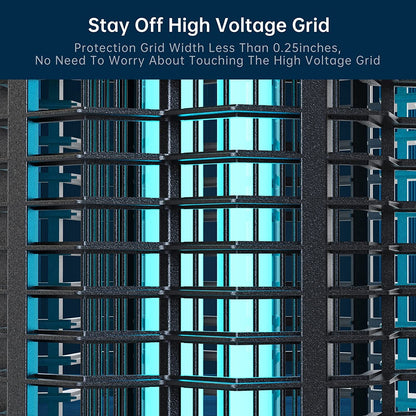 Electric Bug Zapper | High-Voltage Insect Killer with Wide Coverage | Non-Toxic Solution for Home Protection