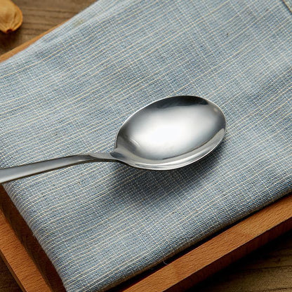 Elegant Cutlery Set | Premium 5-Piece Scandinavian Design with Wooden Handles for Timeless Dining