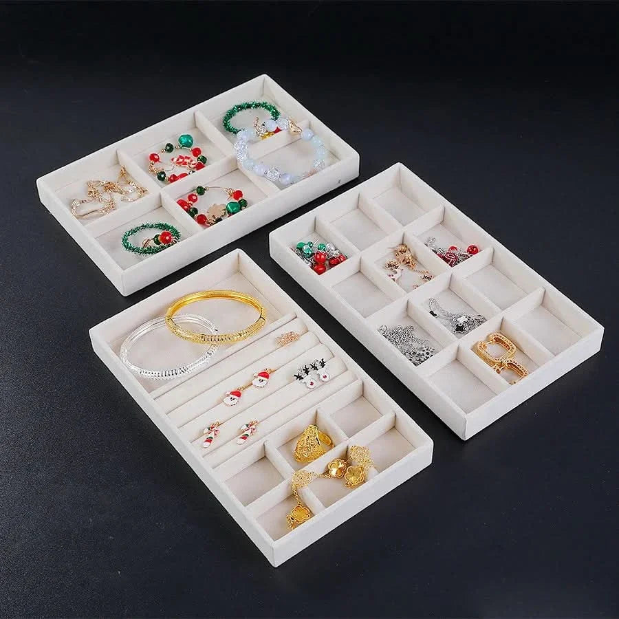 ELEGANCEVAULT – 8-Piece Jewelry Storage Collection for Women