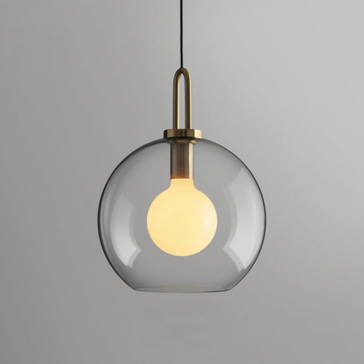 Elegant Glass Pendant Light | Modern Kitchen Pendant Lighting with Adjustable Height | Sophisticated Illumination for Any Room