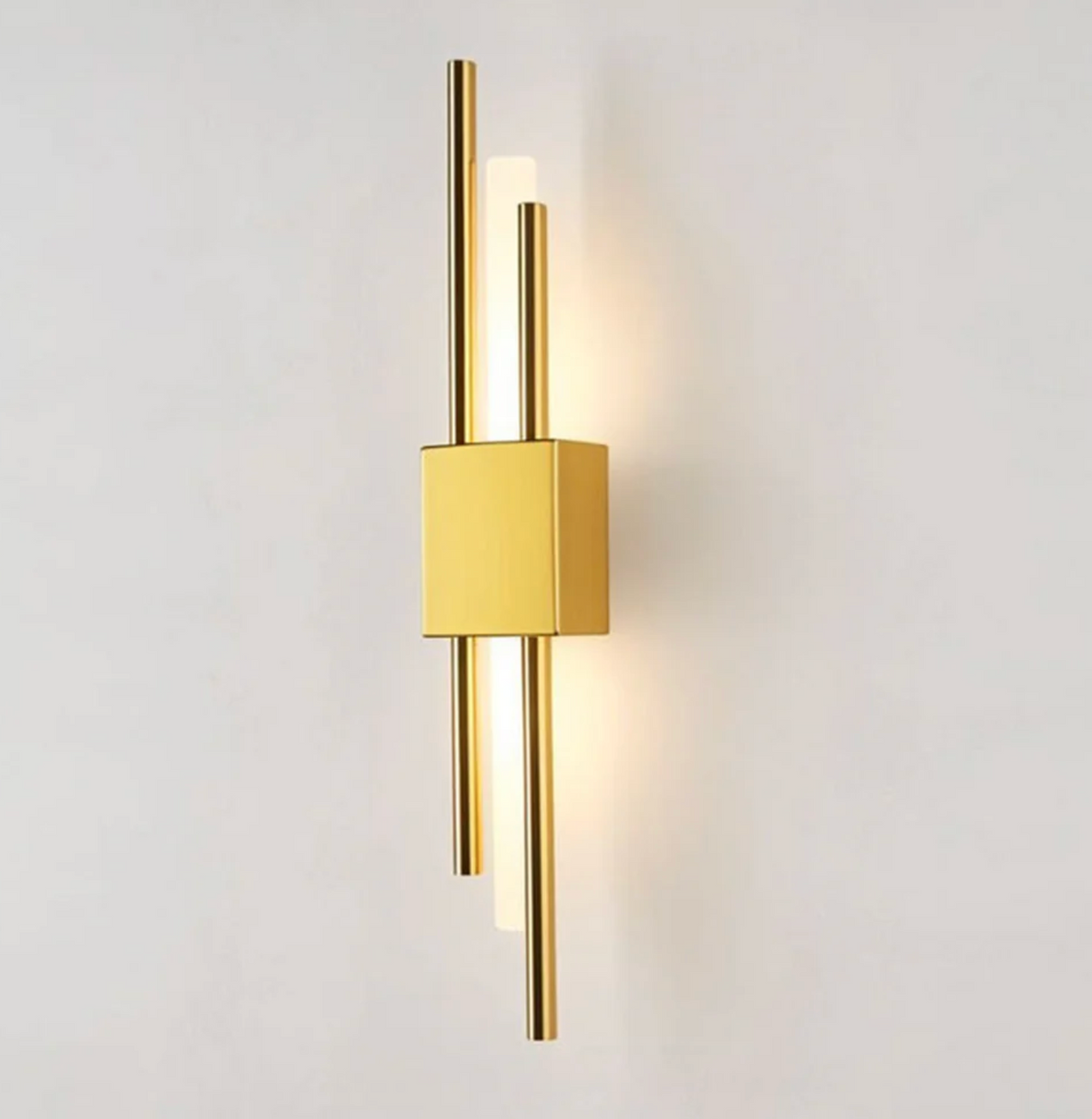 Elegant Lighting | Black and Gold Wall Sconce with Modern Design | Stylish Fixture for Home Decor
