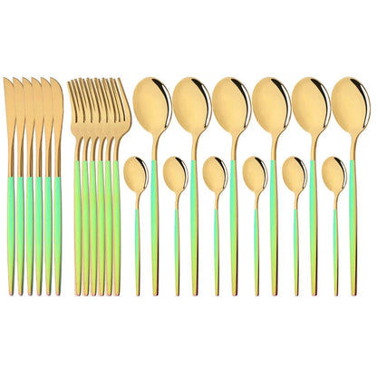 Elegant Modern Pink Flatware Set with Ergonomic Design | Stylish Cutlery for Any Occasion