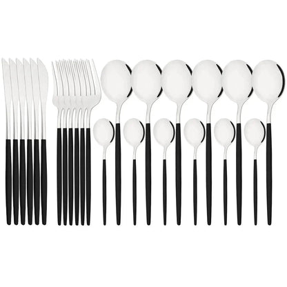 Elegant Modern Pink Flatware Set with Ergonomic Design | Stylish Cutlery for Any Occasion