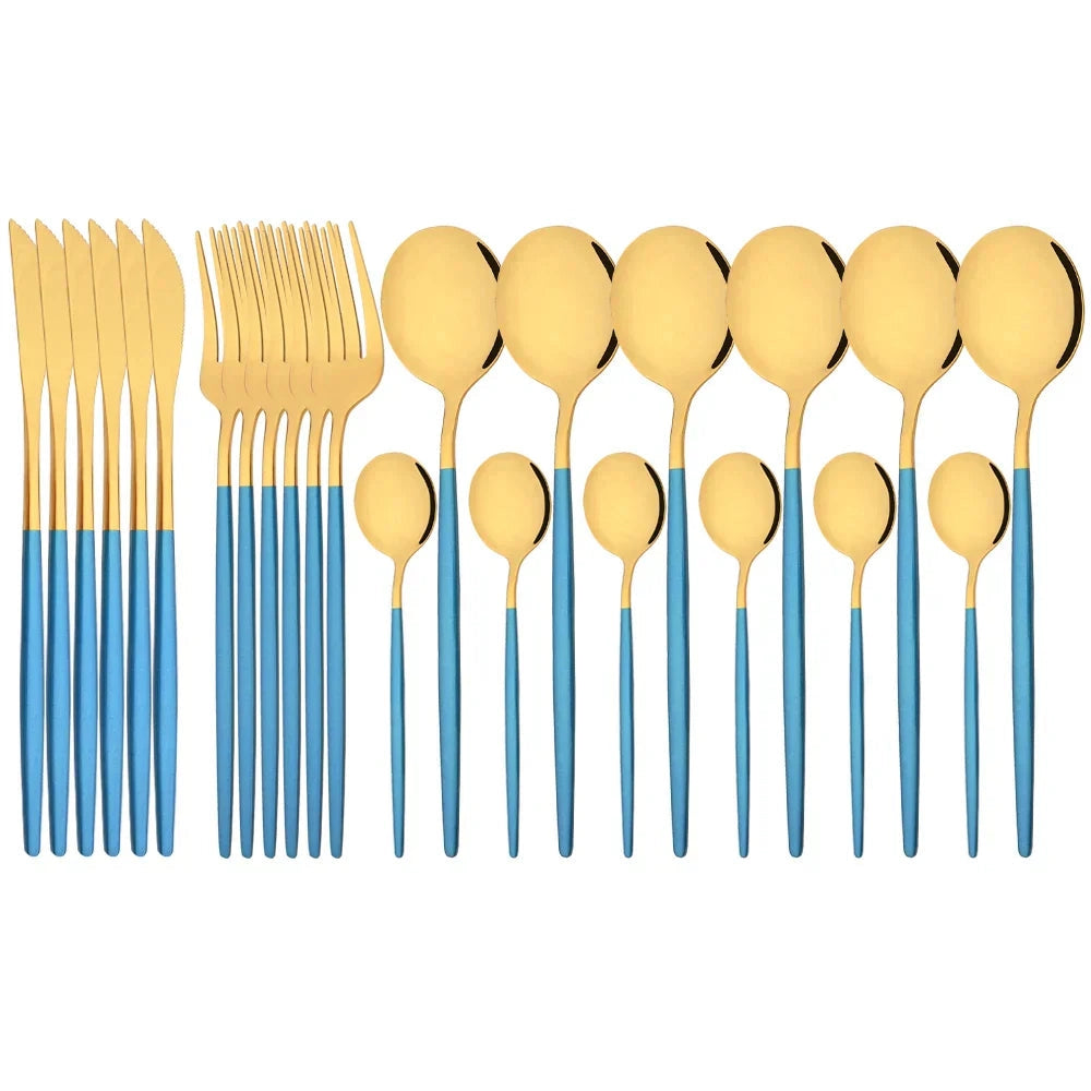 Elegant Modern Pink Flatware Set with Ergonomic Design | Stylish Cutlery for Any Occasion