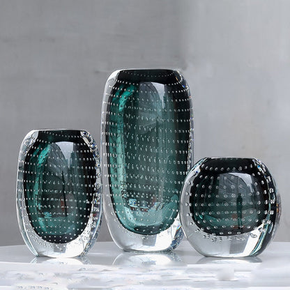 Elegant Murano Glass Vase – Timeless Design for Home Décor