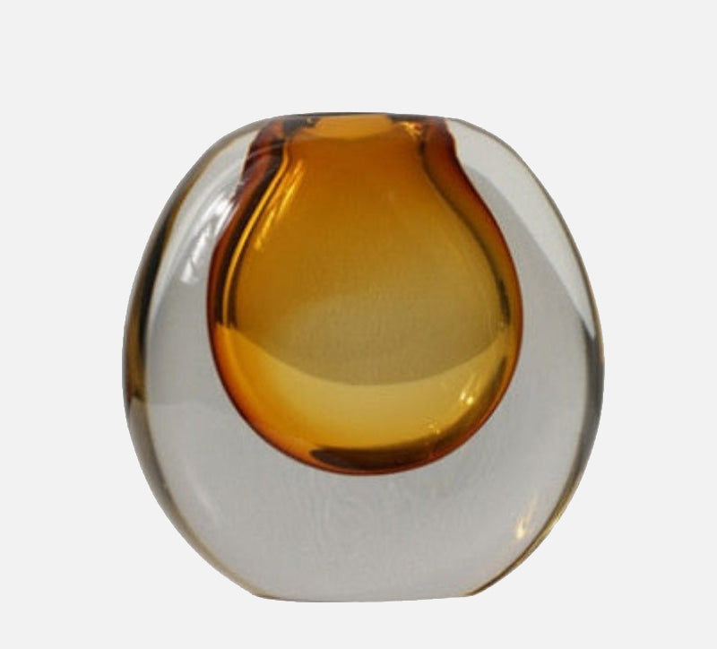 Elegant Murano Glass Vase – Timeless Design for Home Décor