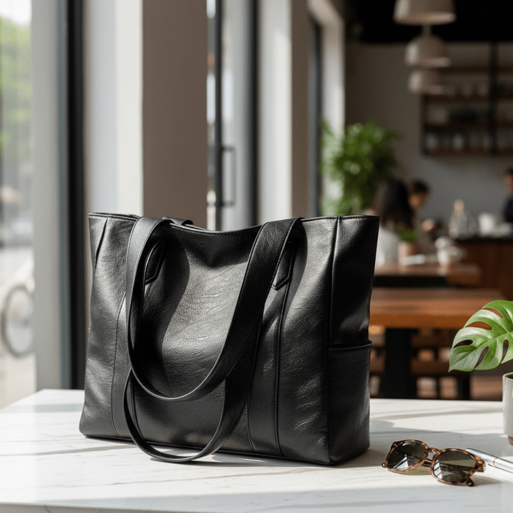 Chic Vintage PU Leather Crossbody Bag – Roomy Sections for Daily Use