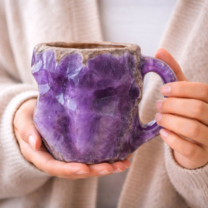 Elegant Stone Style Coffee Mug | Decorative Ceramic Drinkware for Daily Use