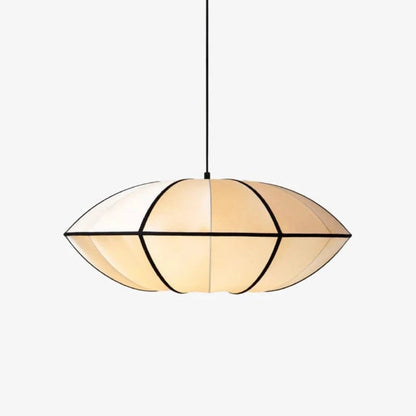 Elegant UFO Pendant Light – Silk Hanging Lamp for Cozy Ambiance