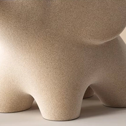 Elysian Elephant Figurine - Resin, Minimalist Design