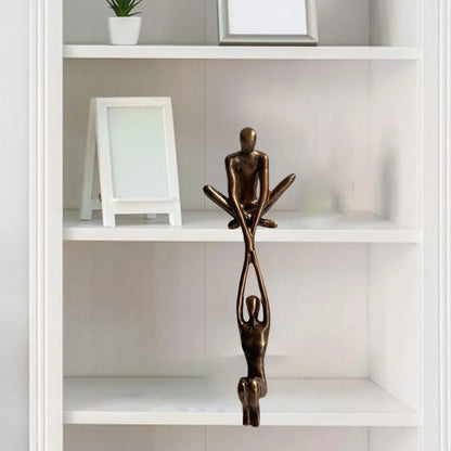 Elysium Love Sculpture - Resin Home Decor, Unique Wall Decor