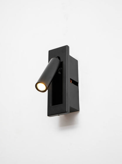 Adjustable Reading Sconce Wall-Mount Aluminum Task Light for Bedside & Study