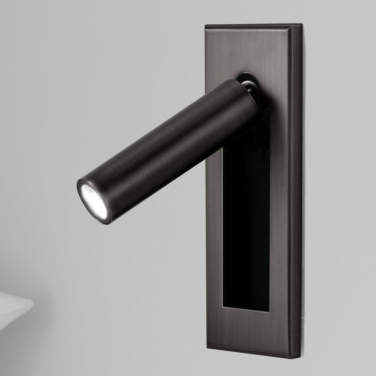 Adjustable Reading Sconce Wall-Mount Aluminum Task Light for Bedside & Study