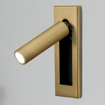 Adjustable Reading Sconce Wall-Mount Aluminum Task Light for Bedside & Study