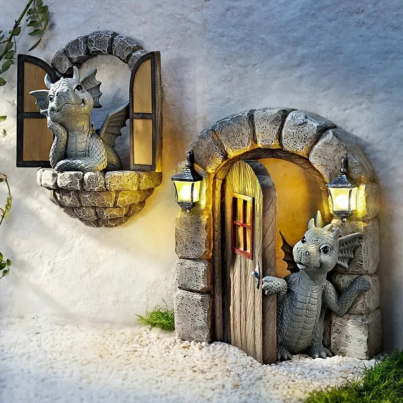 Enchanted Dragon - Garden Ornament