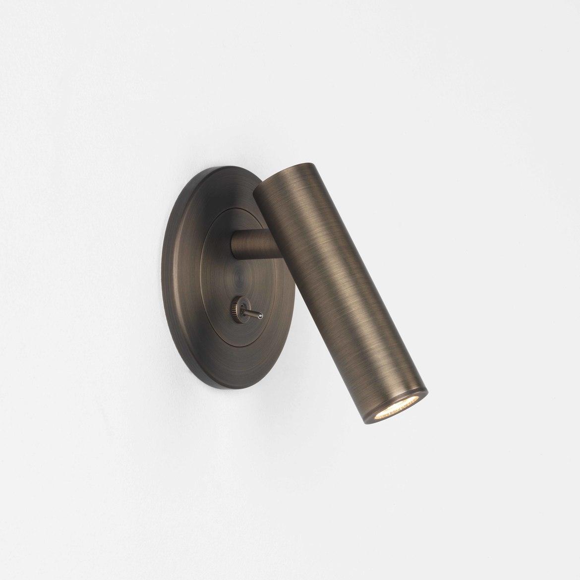 Adjustable LED Reading Sconce Black Metal 12 Inch Swing Arm for Bedroom Nightstand Task Light Directional Modern Wall Mount
