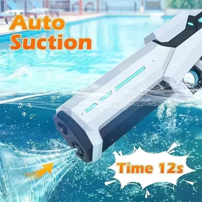 Epic Water Blaster | Automatic Electric Water Gun with Rapid Refill | 8-10m Firing Range for Endless Summer Fun