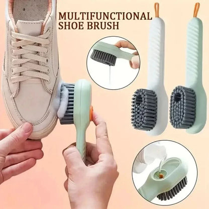 SHINEFLOW – Shoe Scrub Brush for Sneakers & Daily Cleaning