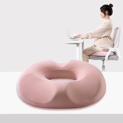 Ergonomic Memory Foam Seat Cushion | Contoured Design for Posture Support and Comfort