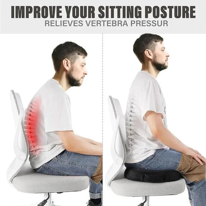 POSTURELAX – Memory Foam Seat Support Cushion