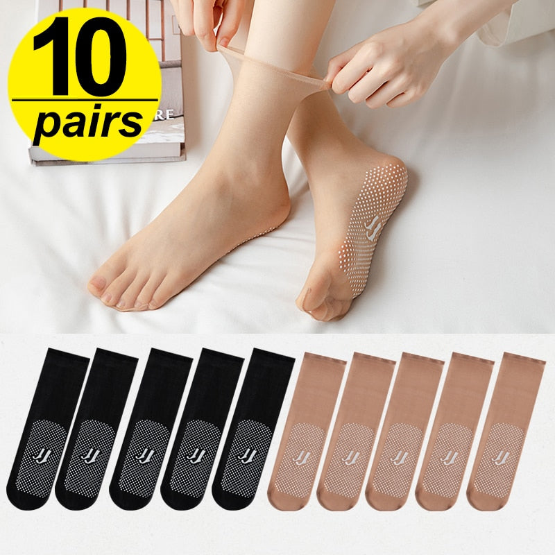 Ortekor Essential Summer Socks | Breathable Ultra-Thin Silk Design for Comfort